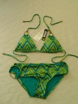 Vitamin A &#39;Cosmo Delux&#39; String Bikini Top Multi-Color (XS) &amp; Bottom (S)-$170 NWT - £60.47 GBP