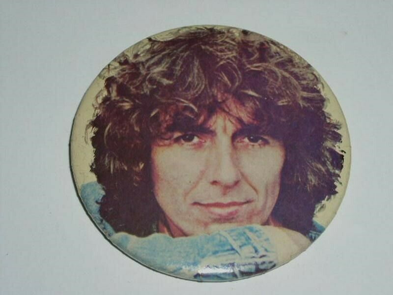 Primary image for George Harrison Pinback Button Vintage Pose