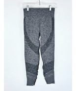 Victorias Secret Pink Seamless Leggings Pants Active Womens M Mesh Panel... - $26.22 CAD