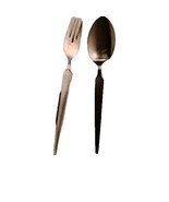 Stanley Roberts Cortina Spoon &amp; Dessert Fork Set Stainless Japan Discont... - £13.02 GBP