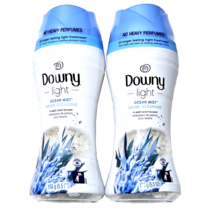 2 Pack Downy Light Ocean Mist In Wash Scent Booster 5.5oz Lasting Freshness - £21.06 GBP