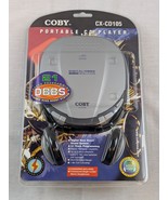 Brand New Coby CX-CD105 Slim Personal CD Player Compact Disc W/ Headphon... - $29.69