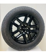 20&quot; Chevy Silverado Black Trail Boss OEM Wheels Bridgestone AT Tire TPMS... - $2,715.66 CAD