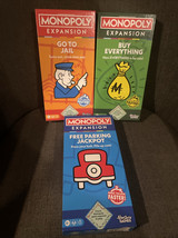 Monopoly Game Classic Edition-Expansion PacksMAKES THE GAME FASTER 3 Pac... - £40.03 GBP