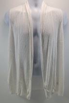 L3) Croft &amp; Barrow Woman Sleeveless White Crotchet Style Rayon Open Card... - $221.25 MXN