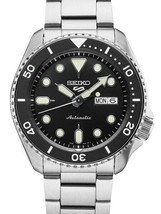 Seiko 5 Sports 42.5mm 24-Jewel Automatic Watch (Warranty&amp;Fedex 2 Day) - £186.52 GBP