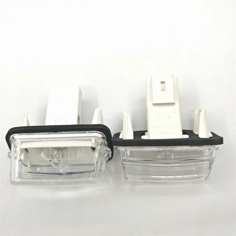 2pcs License Plate Lights Lamp Bright White For Peugeot 206 207 306 307 406 40 - £21.57 GBP
