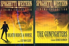Spaghetti Occidental: Muerte Rides &amp; Gunfighters Nuevo 2 DVD - £5.74 GBP