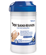 PDI Sani-Hands Hand Sanitizing Wipes – 135 Wipes/Tub – 12 Pack – MPN: P1... - $124.95