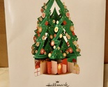 Hallmark  Honeycomb Christmas Tree 3D Pop-Up 7.75&quot; x 10.5&quot; NIB 272W - $9.89