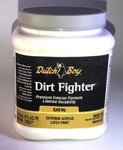 Dutch Boy DB518-03 Dirt Fighter Satin Exterior Acrylic Latex Paint,Base ... - £54.43 GBP
