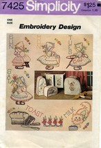 Embroidery Crafts Designs Transfer Patterns Children Animals Kitchen More - $4.99