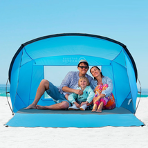 Easy Setup Portable Beach Tent Shade Sun Shelter Canopy W/ UPF50+ UV Protection  - £56.22 GBP+