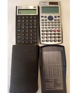 HP 10b11+ &amp; Casio FX 11-115ES Calculator Calculators - $14.00