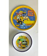Bob the Builder Kids Plate and Bowl Set 2001 Zak Designs - $405.40 MXN