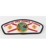 Vintage Pinellas Area Council Florida Twill T Boy Scouts BSA Shoulder CS... - $174.34 MXN