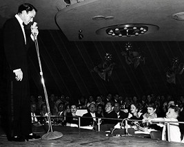 Frank Sinatra Classic On Stage In Concert Circa 50&#39;S 16X20 Canvas Giclee - £55.63 GBP