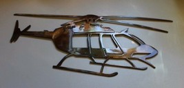 Bell Helicopter Metal Wall Decor - Copper - 15" x 7" - $33.23
