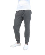 Galaxy by Harvic Men&#39;s Slim Fit Jogger Pants in Charcoal-Large - £15.12 GBP