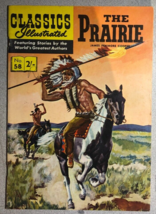 Classics Illustrated #58 The Prairie (Hrn 156) Australian Comic FINE- - £19.37 GBP