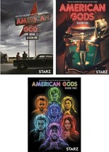 AMERICAN GODS Series the Complete Seasons 1-3 (DVD - 9 Disc Set) - Seaso... - $23.20