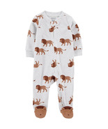 CARTERS CHILD OF MINE UNISEX PLAY AND SLEEP ONE PIECE LION NEW WITH TAGS - $11.21 CAD