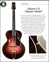 1922 Gibson L-5 Master Model + 1986 G&amp;L ASAT Deluxe guitar history article - $4.01