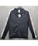 Reebok Speedwick Track Jacket Mens Small Black Gym &amp; Training Essential ... - $29.41