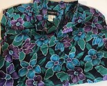Notations Women’s Shirt Top Vintage Flowery 42/22W NWT Sh3 - £7.09 GBP