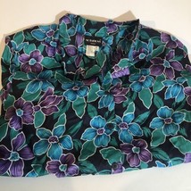 Notations Women’s Shirt Top Vintage Flowery 42/22W NWT Sh3 - £7.10 GBP