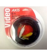 Axis 6-ft Audio/Video Cable Interchanging Gold Series New In Sealed Pack... - $3.99 CAD