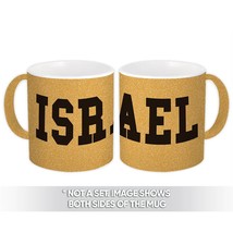 Israel : Gift Mug Flag College Script Calligraphy Country Israeli Expat - £12.66 GBP