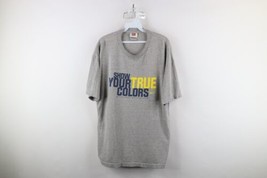 Vtg Nike Mens L Faded Travis Scott Mini Swoosh University of Michigan T-Shirt - $44.50