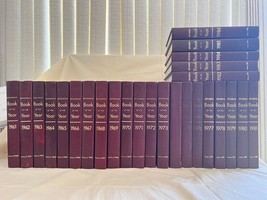 Encyclopedia Britannica Book of the Year Events from 1961 to 1986 Hardco... - $12.87+
