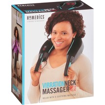 HoMedics Comfort Foam Vibration Neck Massager with Soothing Heat New - £11.38 GBP