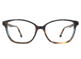 Etnia Barcelona Eyeglasses Frames ETOSHA HVBL Havana Blue Cat Eye 54-15-142 - £68.91 GBP