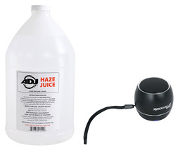 American DJ ADJ Haze Fluid Juice Liquid Gallon + Portable Bluetooth Speaker - £71.30 GBP