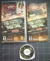 Twisted Metal: Head On (Sony PSP, 2005) Complete W/ Manual TESTED - £11.05 GBP