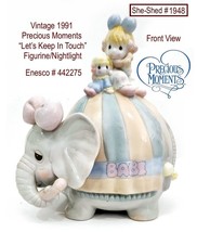 Precious Moments 442275 Let&#39;s Keep In Touch 1991 Vintage Enesco - £15.85 GBP