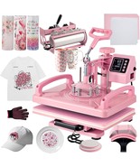 Heat Press Machine 12x15 inch Heat Press Machine for T Shirts 5 in 1 Hea... - $204.26
