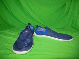 Boys Speedo Blue Water Shoes Size Large - $11.99