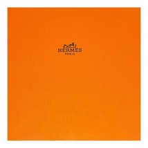 Authentic HERMES PARIS Original Belt Box Empty Gift Set Storage  8.5”x8.5”x2” - £37.25 GBP