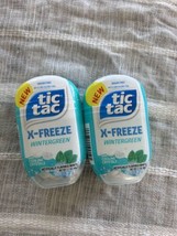 2x  Tic Tac X-Freeze Wintergreen Cooling Crystals Sugar Free Mints - £30.93 GBP