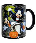Disney Halloween Who’s Scared Vampire Mickey Goofy And Donald Coffee Mug... - $34.28 CAD