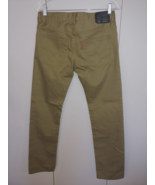 LEVIS BOY&#39;S SLIM 511 BEIGE JEANS-18(29x29)-WORN ONCE-COTTON/POLYESTER-GREAT - £11.05 GBP