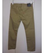 LEVIS BOY&#39;S SLIM 511 BEIGE JEANS-18(29x29)-WORN ONCE-COTTON/POLYESTER-GREAT - $13.99