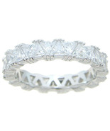 Womens Vintage Style Wedding BAND Anniversary RING 2.75 CT Silver Size 5-9 - $1,411.01 MXN