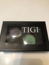 Pack 2 TIGI Cosmetic High Density Single Eyeshadow  Green  Purple Haze 0... - $11.39