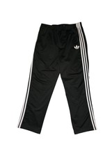 Adidas Originals Adi-Firebird Track Pants Black White Trefoil Logo Size XL  - $34.30