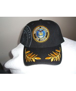 U S Air Force Shadowed emblem on a Dark Blue/Black ball cap  - €17,36 EUR